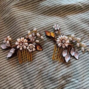 Gorgeous bridal hair pins (set of 2)